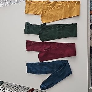 Snag tights, 4 pair size E